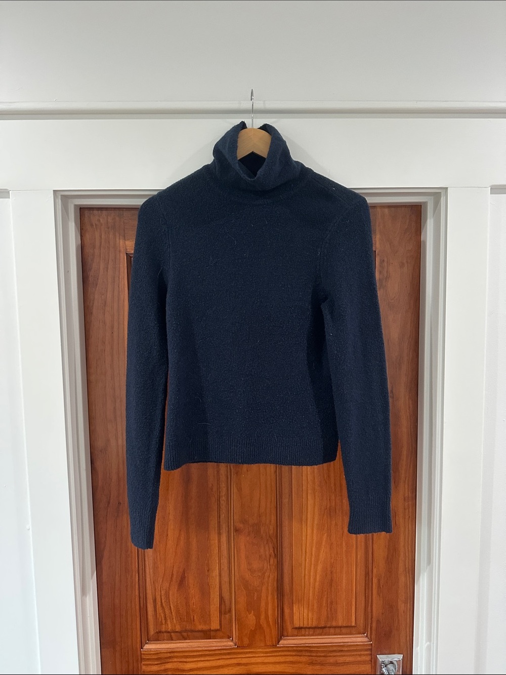 Abercrombie & Fitch Navy Turtleneck Sweater